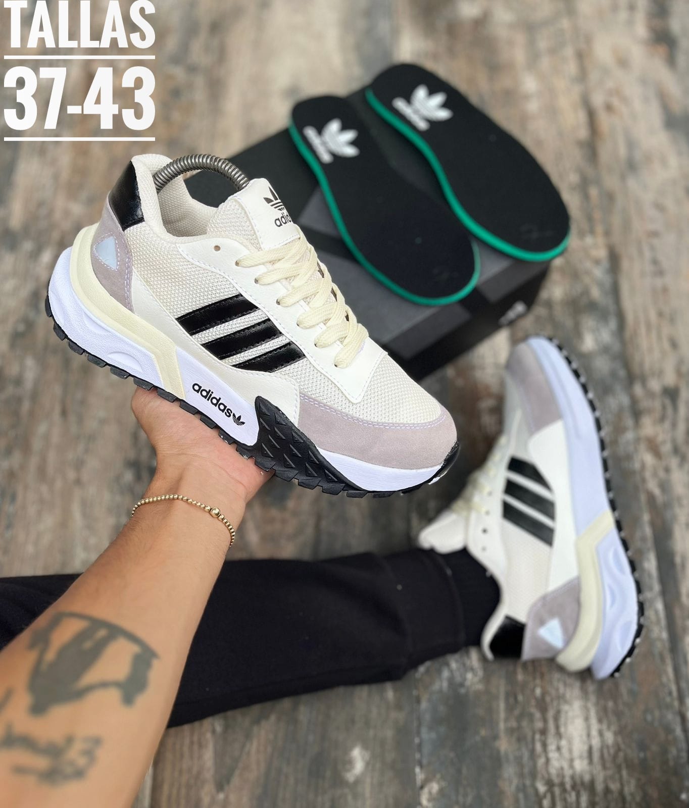 Tenis adidas caballero