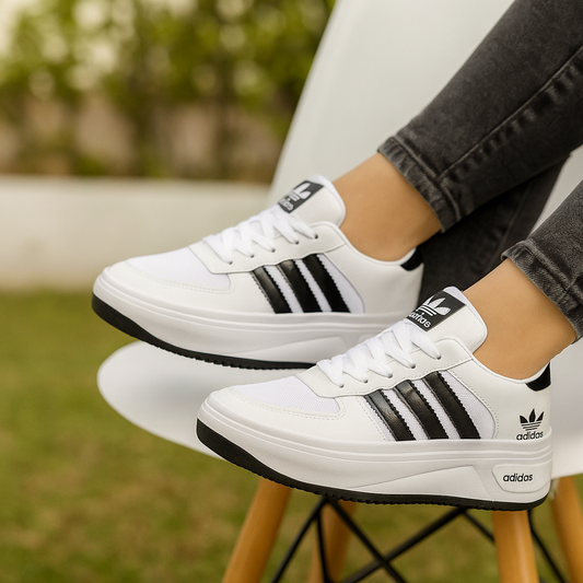 Tenis Adidas Diamond Blanco Negro