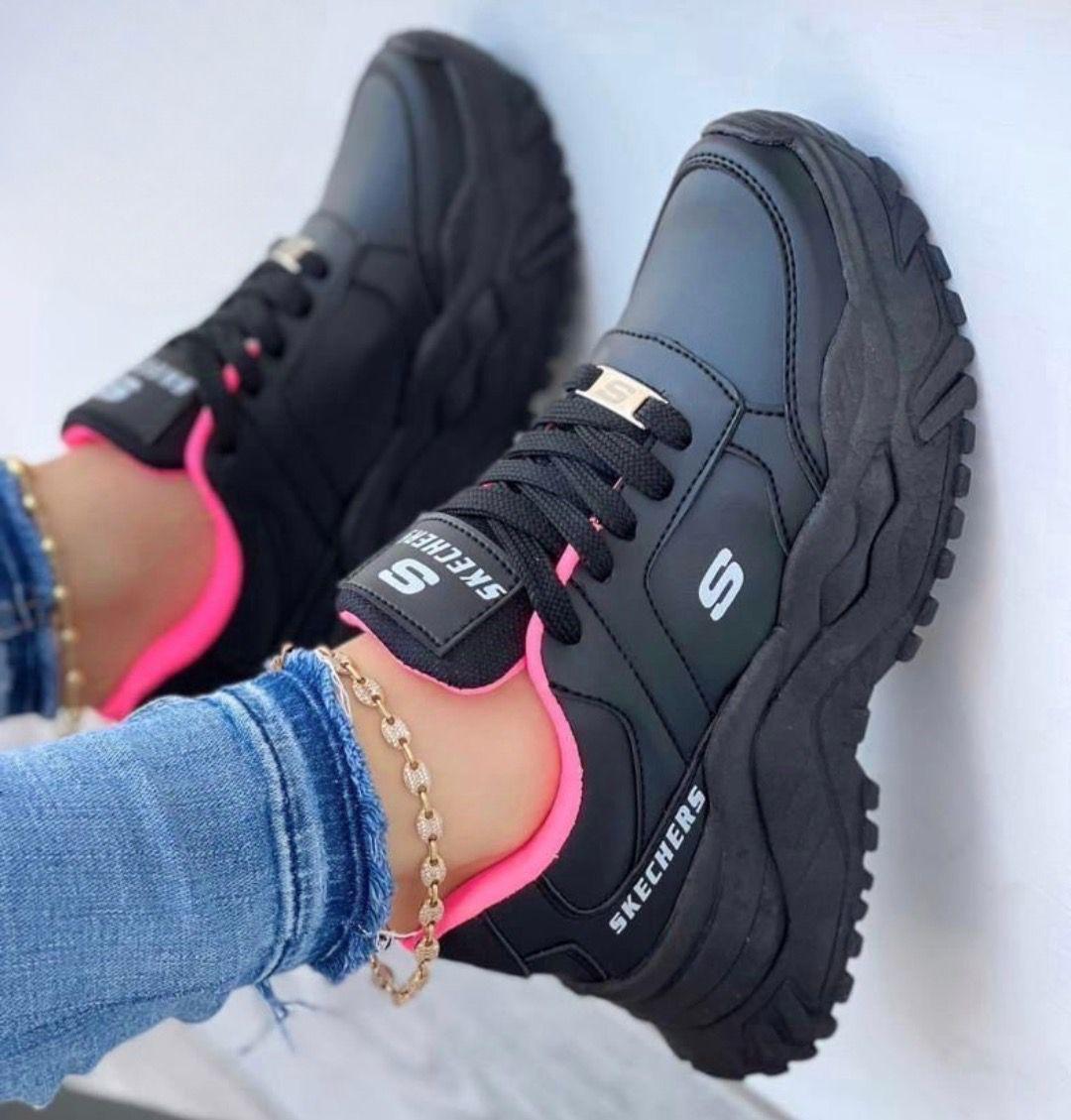 Tenis Skecheers multicolor Dama