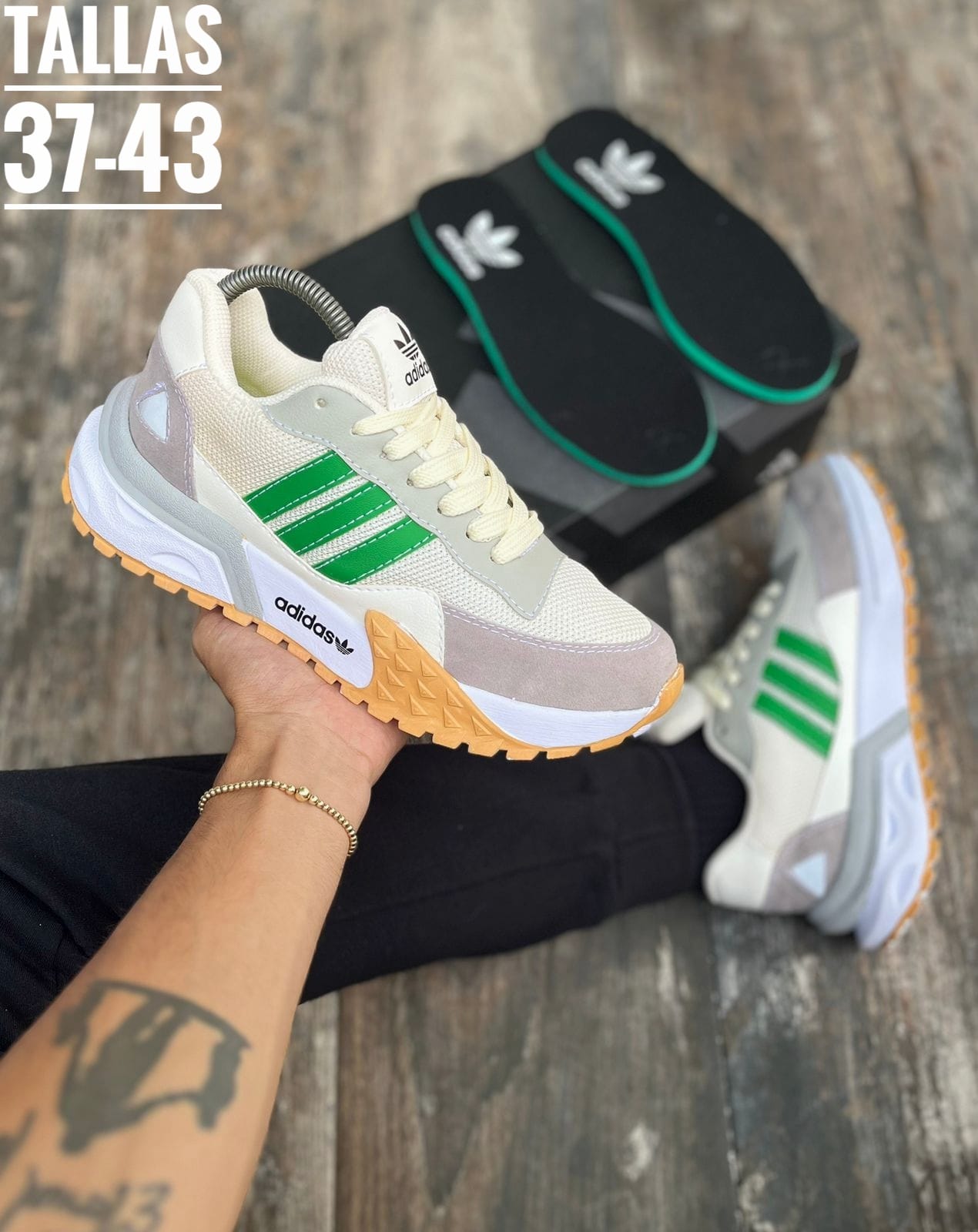 Tenis adidas caballero